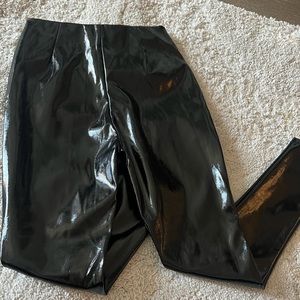 Shiny Leather Leggins